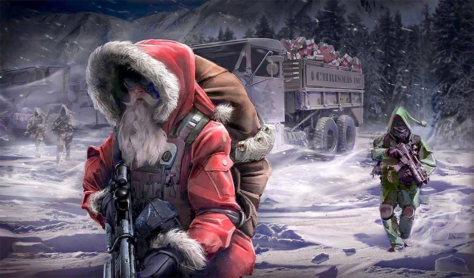 tactical santa truck